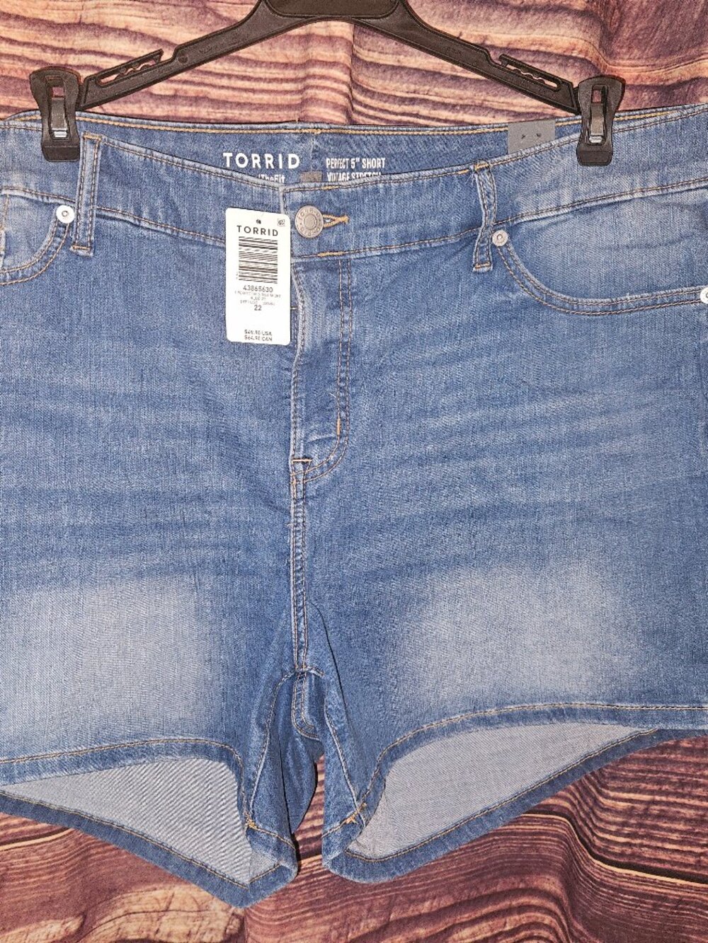 Torrid Denim Shorts Size 22